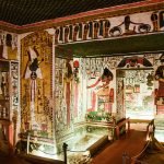 Explore the vivid ancient Egyptian tomb artistry in Valley of the Queens, showcasing historic Egyptian culture.